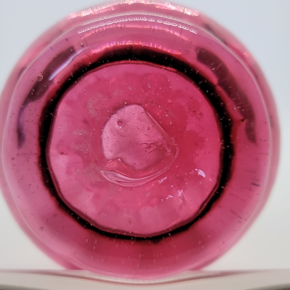 Depression Glass Vase - Picture 3 of 3